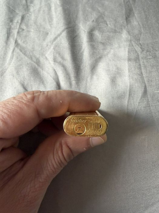 Запалка Cartier позлатена