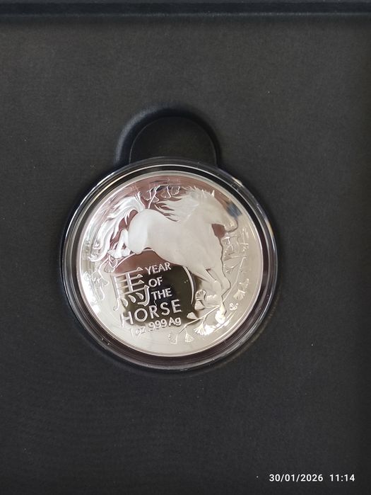 Сребърни кюлчета 1 oz и монети от 1 oz и 2 oz 999 чисто сребро