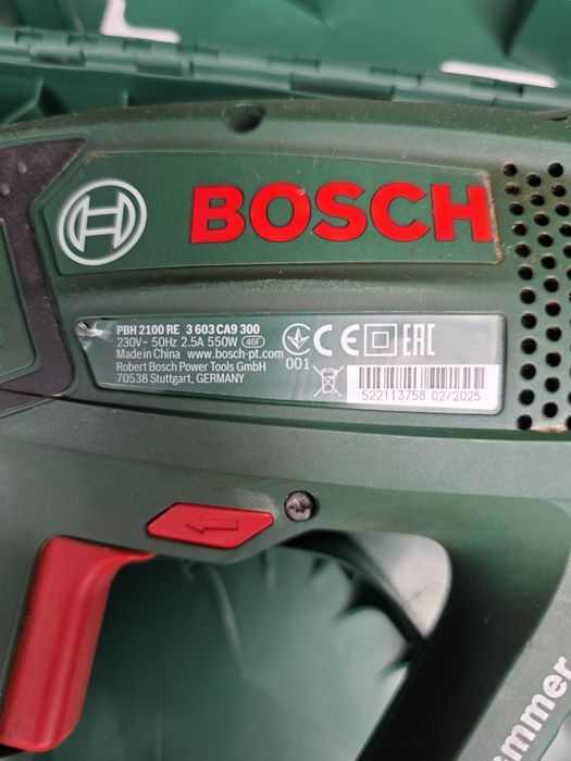 Ciocan rotopercutor BOSCH PBH 2100 RE, 550W, 1.7J, SDS Plus, 2400rpm