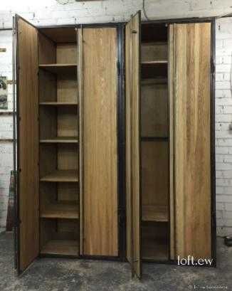 Шкаф комбинированный в стиле LOFT