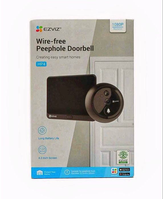 Hikvision Видеоглазок CS-HP4 . Для дома.