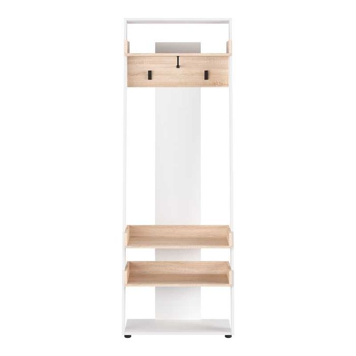 Мебел за антре, Sciove, Антрацит, Бял, Пдч, 70х40х200см.