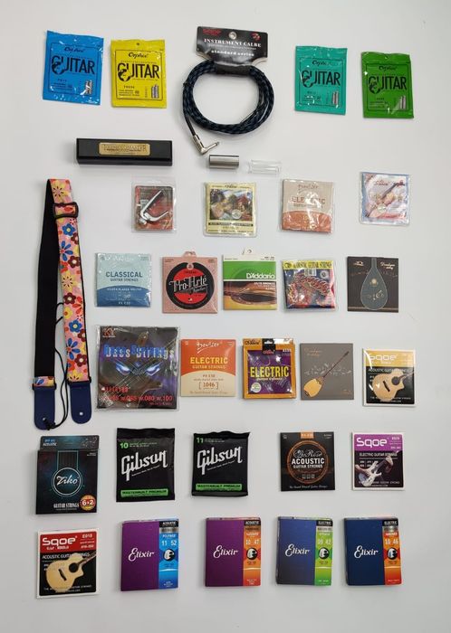 Продам струны для гитары, электрогитары,
бас гитара,скрипка,добмра