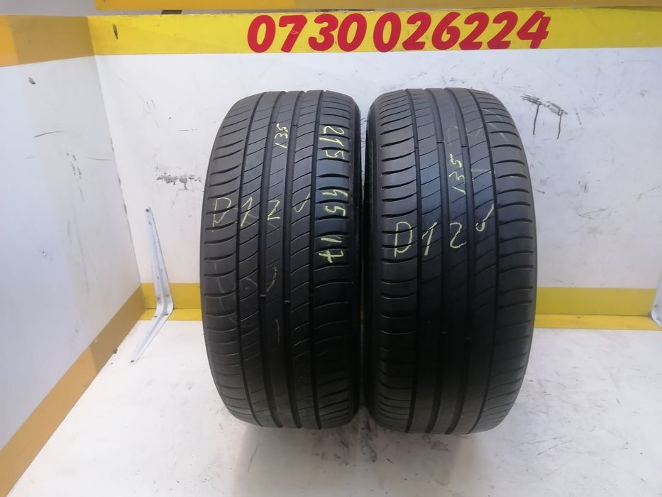 215/45/17 2*Michelin vara 91w dot 3918