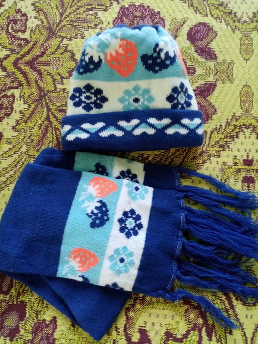 шапочки детские на девочку