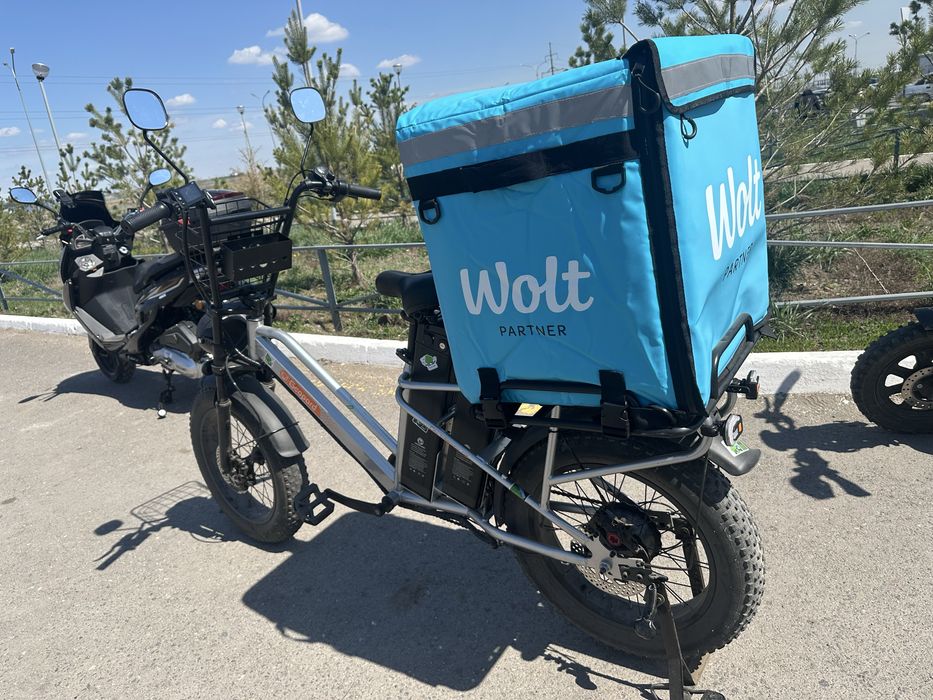 Электровелосипед 1200 W - для курьера