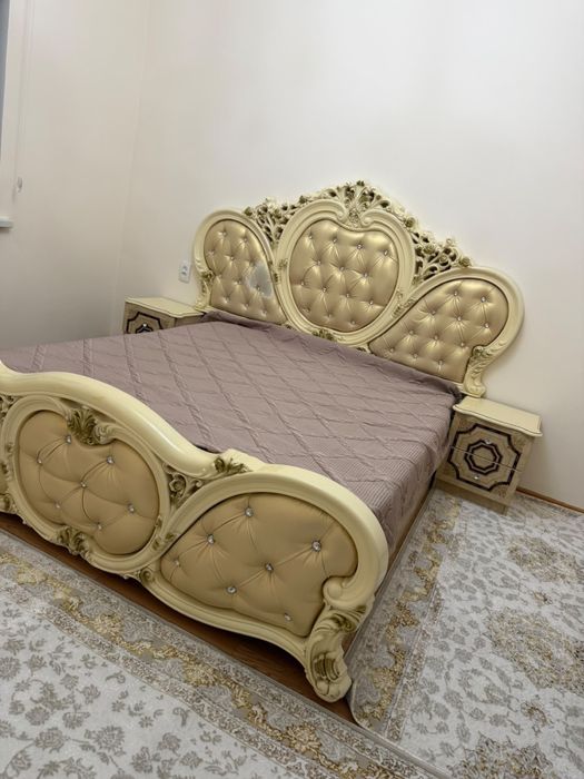 Кровать + тумба камод