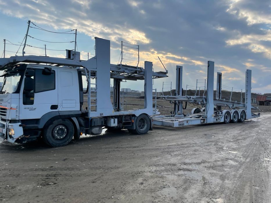 TRAILER PLatforma Semiremorca axa butuc camera franare supapa trailer