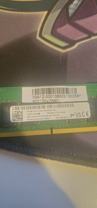 Ddr5 sodimm 8 gb Озу