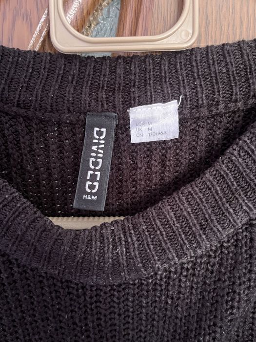 Черен пуловер H&M