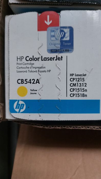 Картридж HP12A, CB542A,CB543A,CB541A