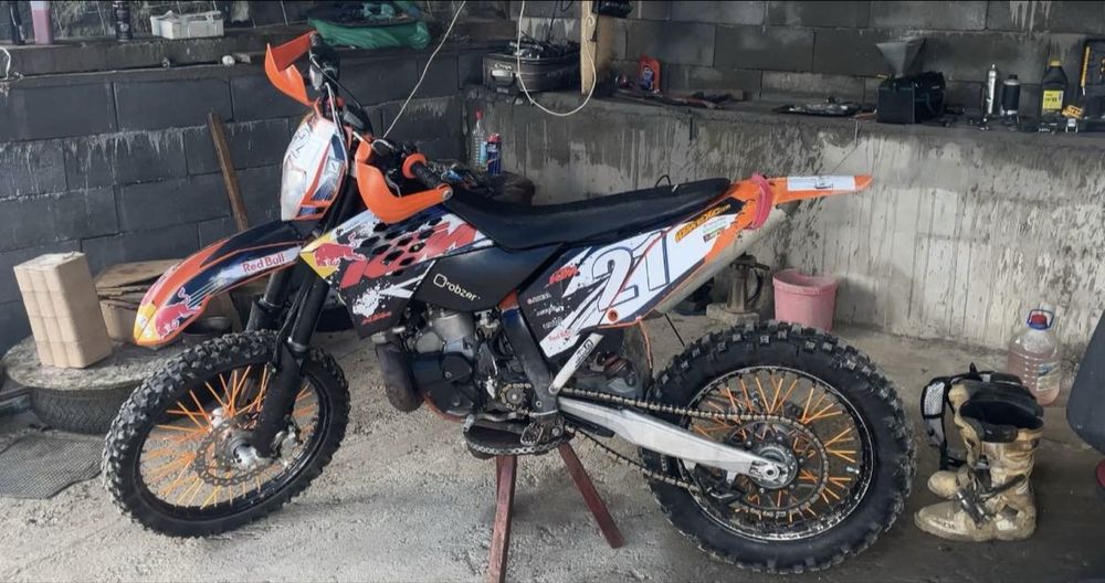 Ktm exc 300 2t 2011 30 ore