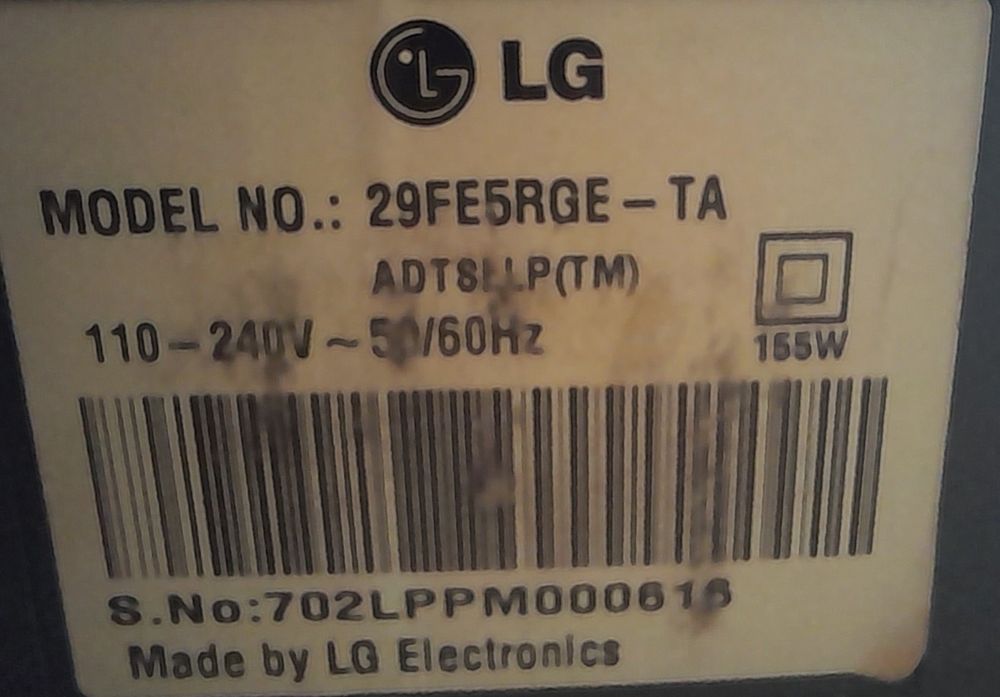 Televizor LG Flatron 27 dyum ekran