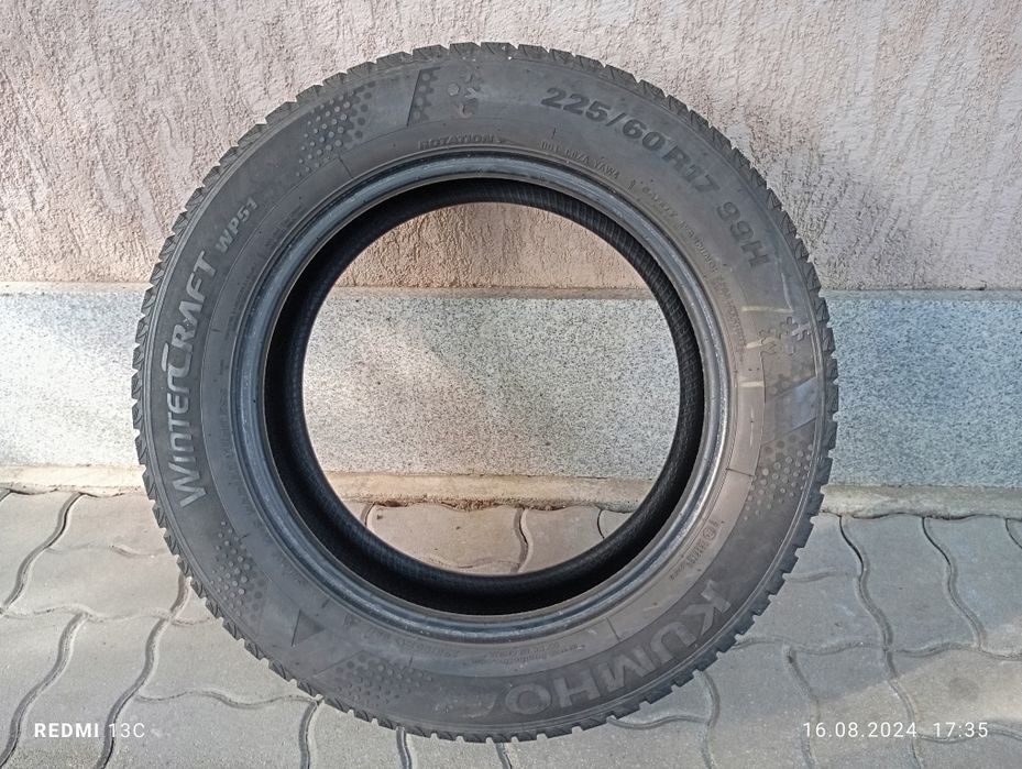 Anvelope iarna KUMHO WinterCraft WP51 225/60R17 99H