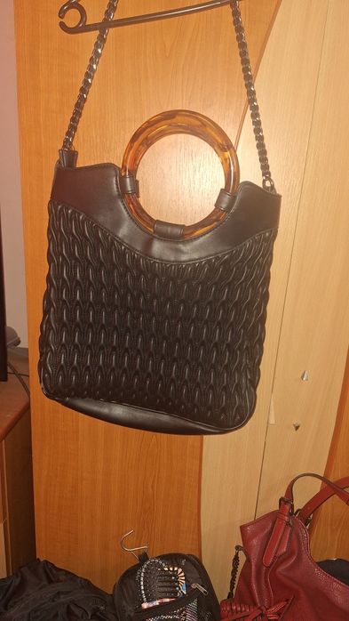 Geanta dama,neagra,Micussi