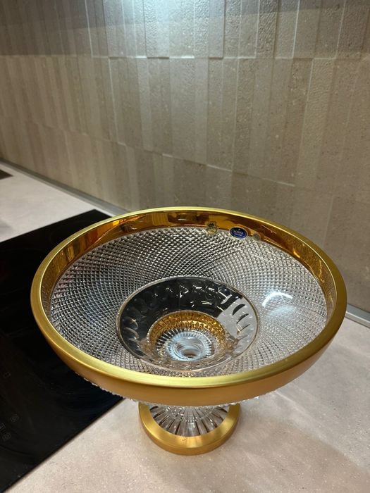 Ваза фруктовая хрусталь