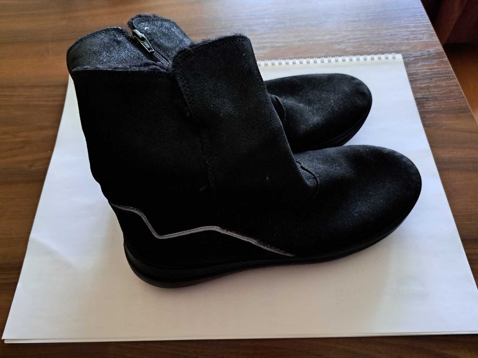 Дамски боти, обувки-естествена кожа №38