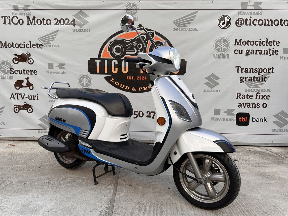 Oferta de iarna! Sym Fiddle 3, 125 cmc, 2018, categorie A1 sau B