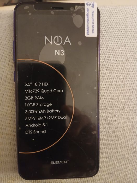 Noa n3 totul este arătat în poză fără baterie internă