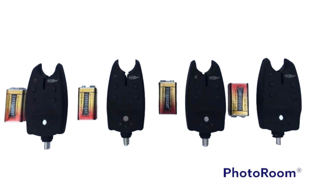 Set 4 avertoziri pescuit Plus 4 Baterii