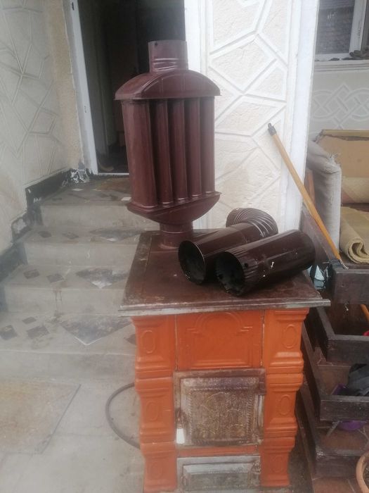 Soba de teracota cu plita