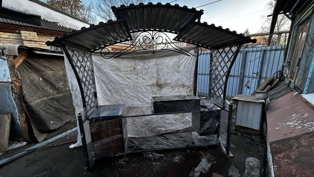 Мангальная зона на улицу