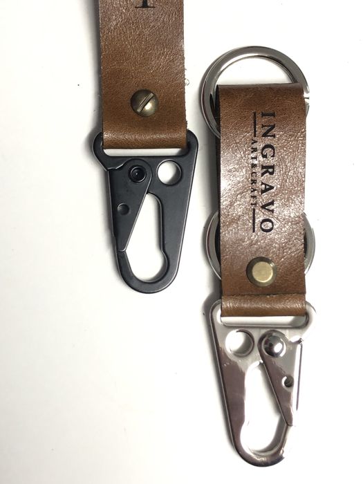 Breloc piele naturala