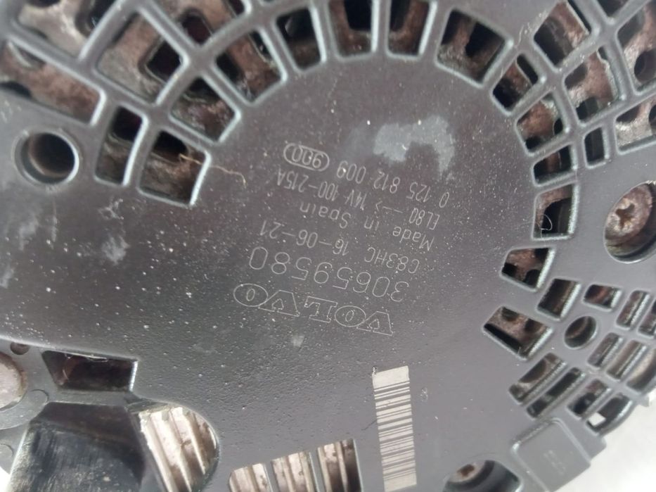 Alternator 2.0 d2 d4204t8 30659580 Volvo XC60 1 [facelift] [2013 - 20