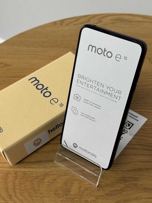 Motorola E15, Dual SIM, 2GB RAM, 64GB, Denim Blue - Nou