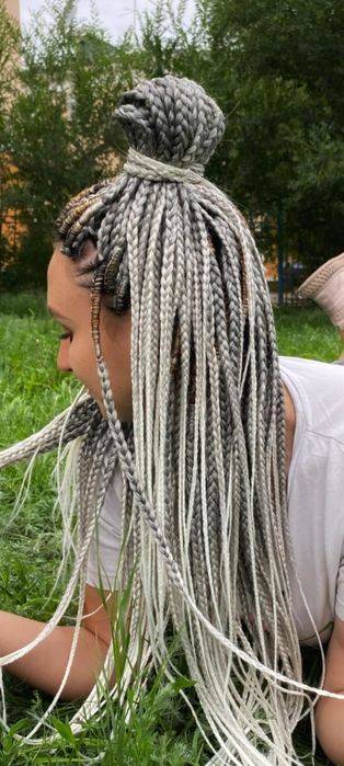 Афрокосы разные цвета