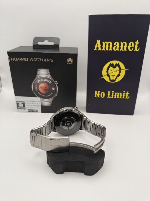 Huawei watch 4 Pro Titanium Full Box Garantie 12 Luni , AMANET NO LIMIT.