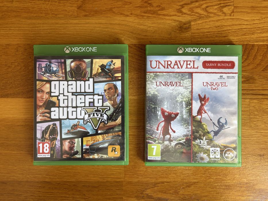 unravel si gta 5 pentru xbox one pret in descriere