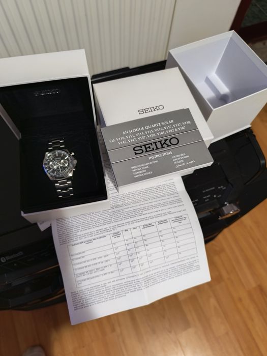 Ceas deosebit de bărbat Seiko japonez