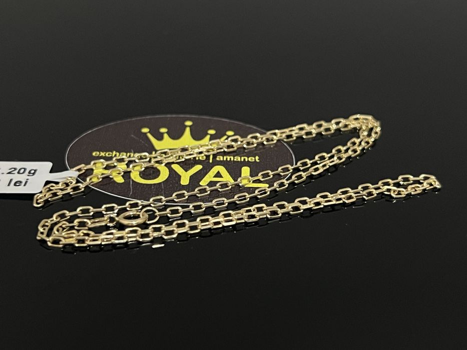 Bijuteria Royal CB : Lănțișor aur unisex 14k 3,20gr