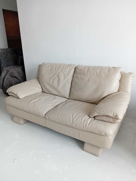 Комплект от два дивана от естествена кожа ITALSOFA