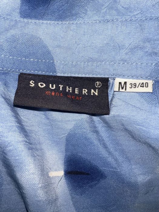 Camasa barbati “Southern” marime M, culoare alabstra cu modele