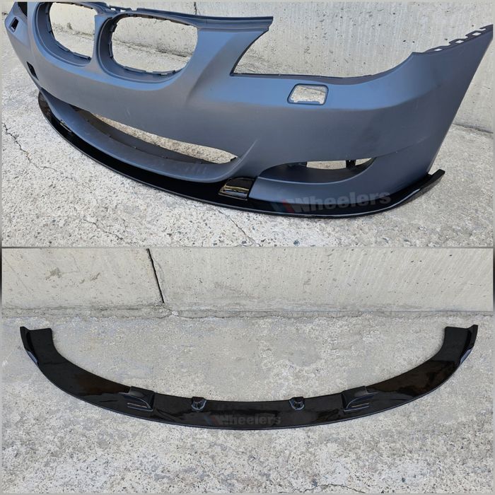 Сплиттер (губа) на передний бампер BMW E60 M M5