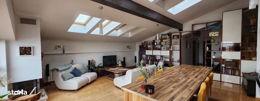 Apartament 3 camere 118 mp, central, 2 bai, terasa+balcon,mobilat lux!