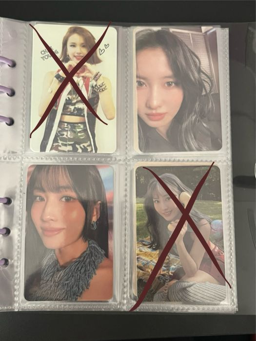 Twice kpop photocards официални картички