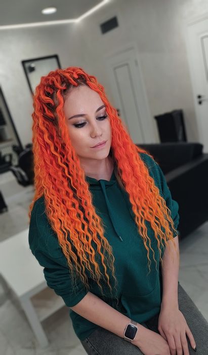 Афрокосы, дреды, афрокудри Нур султан