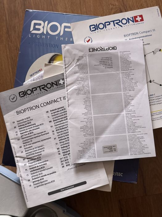 Продам Bioptron compact 3 zepter для всей семьи