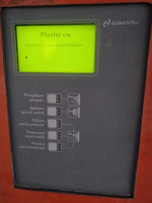 Aparat spalatorie self service