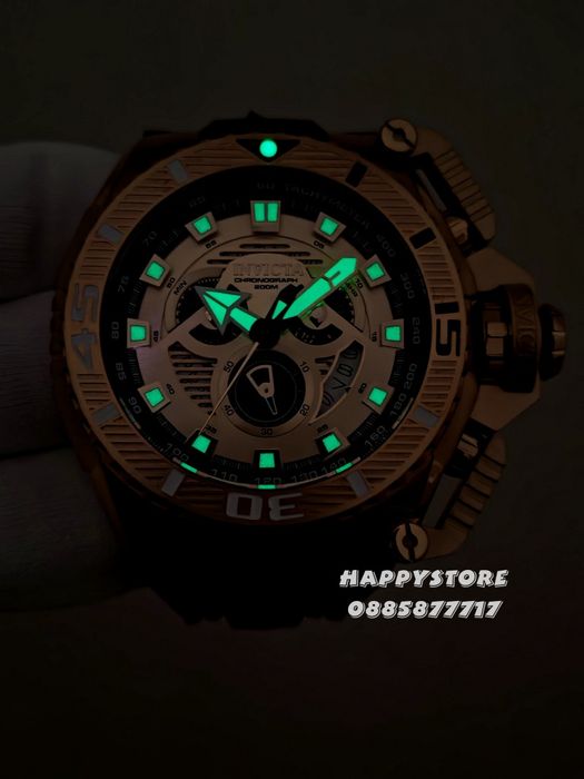 INVICTA Optimus Gold 66 mm, Инвикта нов ръчен часовник