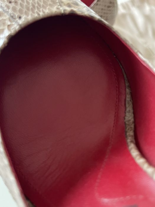 Pantofi piele sarpe designer Cesare Paciotti mas.38