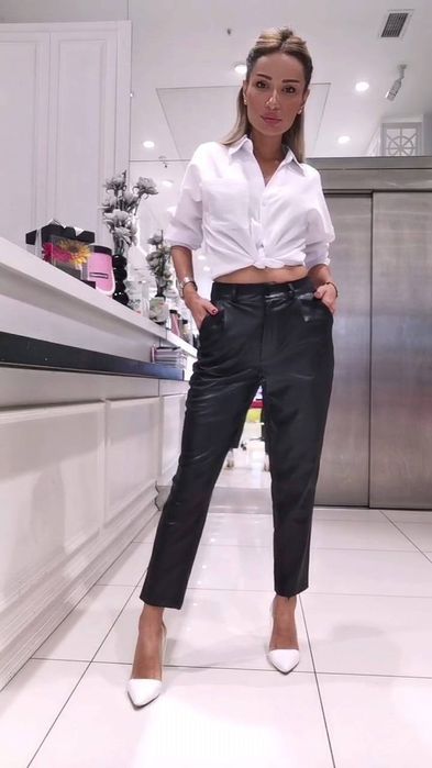 Продаются кожаные брюки