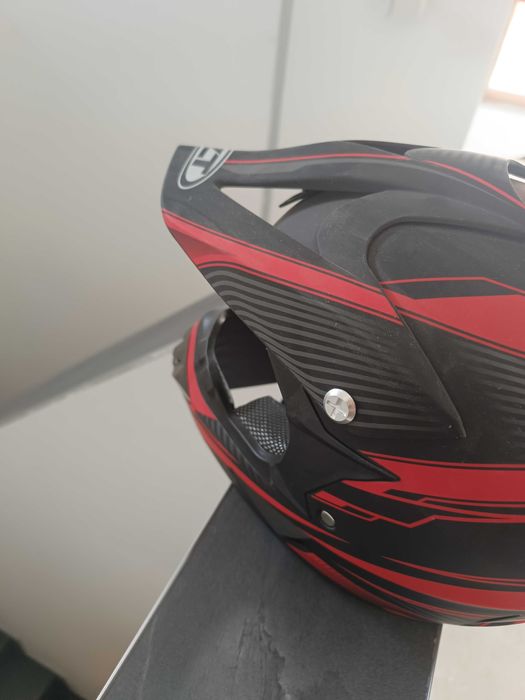 Каска за мотор крос детска,размер S