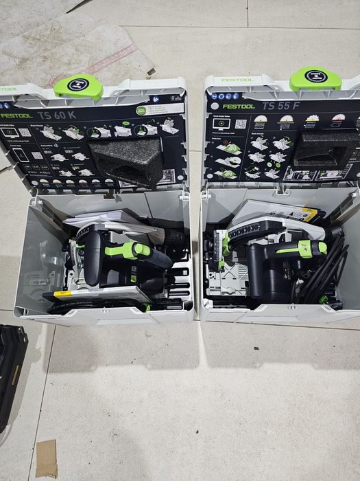 Circular festool ts55-f plus si TS60 K master edition