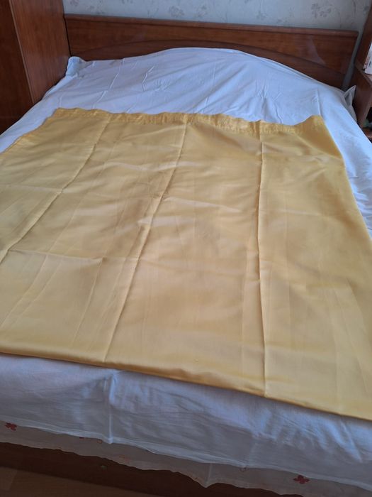 Шторы и плед б/у