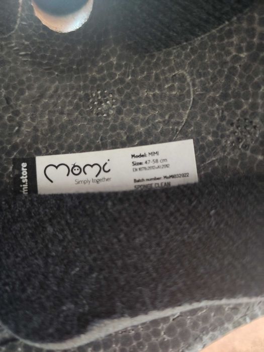 Casca Protectie Momi Black Matt. Marime 47-58 cm