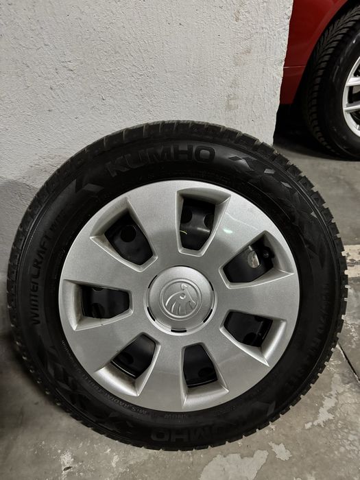 Set 4 roti complete iarna Skoda Citigo/VW Up/Seat Mii